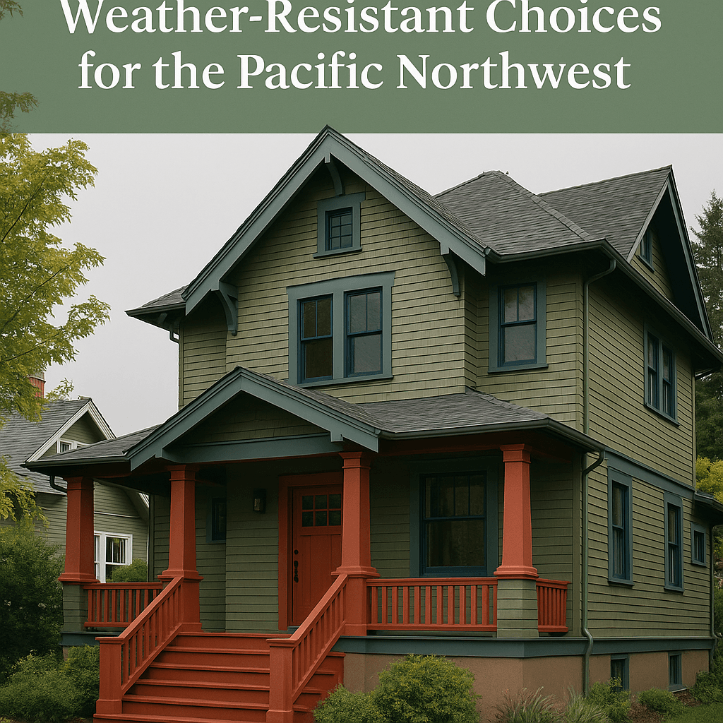 Top Exterior Paint Colors for Portland Homes: Weather-Resistant Choices for the Pacific Northwest